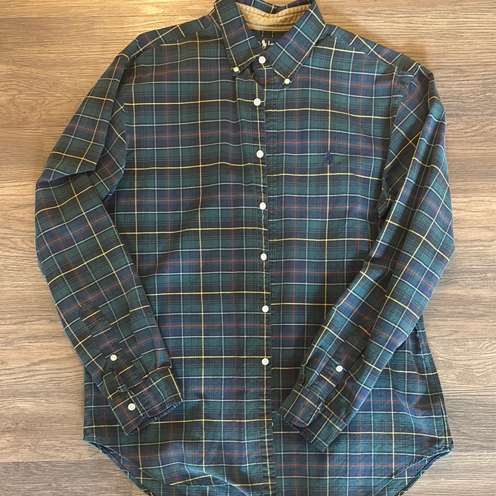 Men's Polo Ralph Lauren Plaid Button-Down Shirt